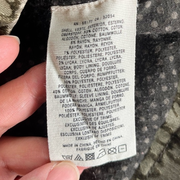Anthropologie Hei Hei Camo Jacket Size XS - Picture 13 of 13